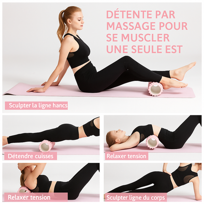 Foam Roller en mousse de 30 cm, l’outil indispensable pour...